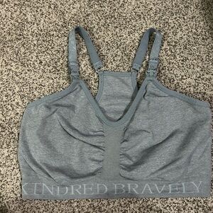 Kindred Bravely Blue-Gray Nursing Bra